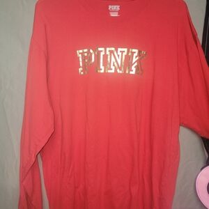 VS "Pink" XL Red Shirt
